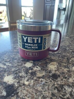 Yeti Rambler 14 oz Mug - Hunter Red